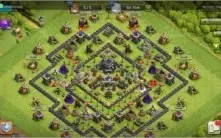 CLASH OF CLANS CV9 BARATO