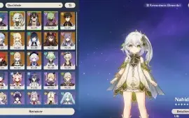 Imperdível AR55 Nahida C1, Zhongli e muito mais