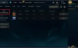 Conta de lol unranked +17 cápsulas / 10 champs