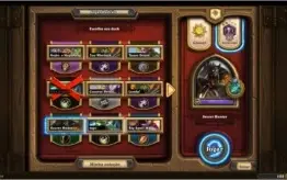HearthStone Conta com email separado.64 Lend. 6 gold heroes.