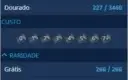 HearthStone Conta com email separado.64 Lend. 6 gold heroes.