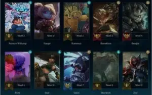 CONTA PLAT 1 - 75 PdL - 51% WR - 30 CAMPEÕES