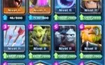 CONTA CLASH ROYALE NIVEL 13, RECORDE 6473.