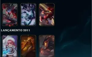 Conta Bronze IV - 82 Champions e 40 Skins