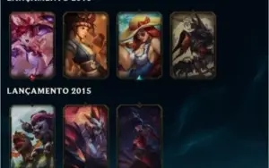 Conta Bronze IV - 82 Champions e 40 Skins