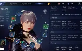2 CONTAS LVL 76 MAGO NA-86 E LVL 75 TAOISTA SA-42