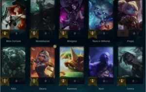 Conta League Of Legends Platina 4