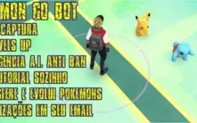Software BOT  Pokemon Go Upe várias contas