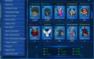 Conta NADMO Omegamon