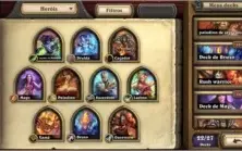 Conta com muitas lendárias e versos de card