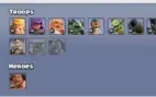 Clash Of Clans Cv 11 full Lv 157