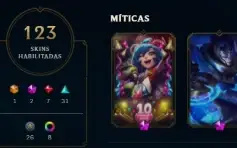 Conta de LOL + Valorant - desde 2012 - todos campeões