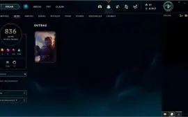 Conta LoL - Skins Raras e mais