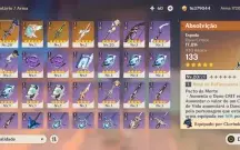 Clorinde C1 + bis, qiqi, Tighnari, Mona, Dehya, +3 armas