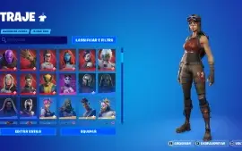 Conta Fortnite Renegade Raider + Quase Todas As Exclusivas