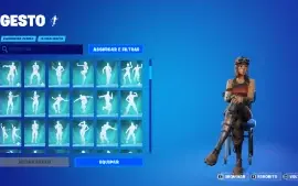 Conta Fortnite Renegade Raider + Quase Todas As Exclusivas