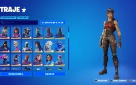 Conta Fortnite Renegade Raider + Quase Todas As Exclusivas