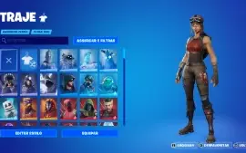 Conta Fortnite Renegade Raider + Quase Todas As Exclusivas