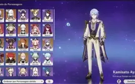 Ayato - Ayaka - Childe - Xiao - Shenhe
