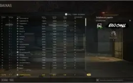 conta call of duty level 350 K/D 1.8/  90 wins warzone
