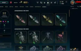 Conta League Of Legends/Nível 224/145 SKINS/MMR ESMERALDA