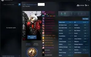 Conta Blade and Soul Gunner/Atirador HM 25 3.100 AP