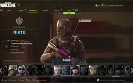 Conta rara de warzone