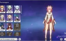 Yae miko + espada de Jade