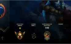 Conta lol gold 4