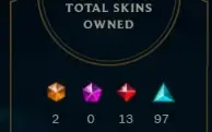 Conta De Lol Nivel 173 - 189 Skins - 151 Campeoes