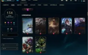 Conta lol diamante