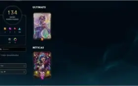 Conta lol diamante