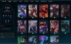 Conta lol diamante