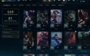 Conta Lol Full Acesso-  Lvl 312 - 130 Skins - Todos Campeões