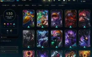 Conta Lol Full Acesso-  Lvl 312 - 130 Skins - Todos Campeões