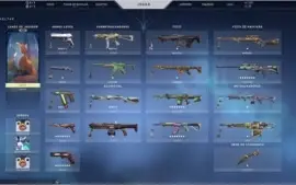 Conta Valorant DIAMANTE + 9 SKINS + 4 passes