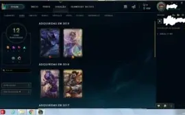 Conta League of Legends Platinum IV