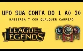 UPO SUA CONTA NO LOL DO 1 AO 30 E SUA MAESTRIA 7