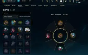 Prata 2 com 45 Champs e 4 Skins + 1 Fragmento