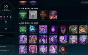 Conta D2 Main Xerath Com Skins E Icones