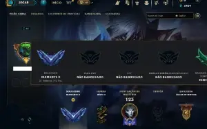 Diamante 2 com 65 Champs e 23 Skins