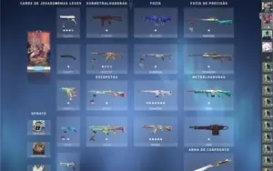 [Negociável] - Conta diamante 3 valorant boas skins