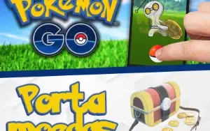 Porta Moedas - Pokémon GO - Gimmighoul / Gholdengo