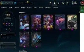 CONTA League of Legends Skins 300+ ativa desde 2012