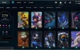 CONTA League of Legends Skins 300+ ativa desde 2012