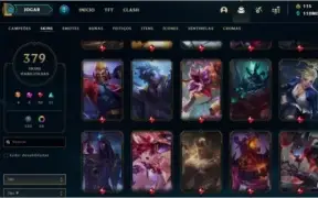 CONTA League of Legends Skins 300+ ativa desde 2012