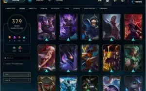 CONTA League of Legends Skins 300+ ativa desde 2012