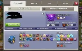 Conta do clash of clans CV12 QUASE FULL