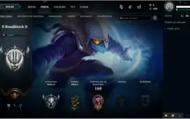 Vendo conta Prata IV 30 champs, 12 skins e M5 Shaco