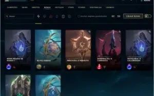 CONTA LOL - ALL CHAMPIONS + 294 SKINS - 3 SKIN MISTICAS